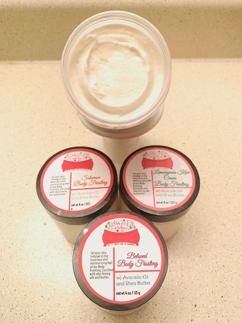 Whipped Body Frosting with Avocado Oil and Shea Butter product